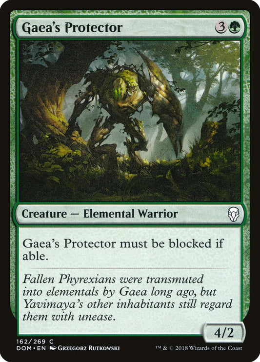 Gaea's Protector - (Foil): Dominaria