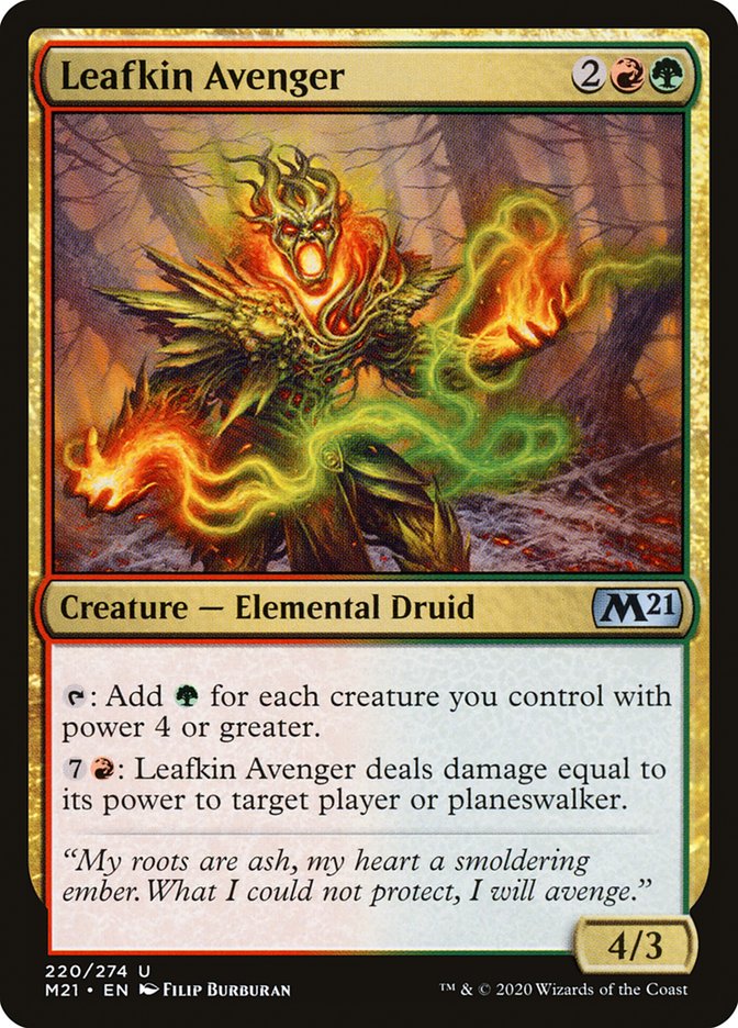 Leafkin Avenger: Core Set 2021