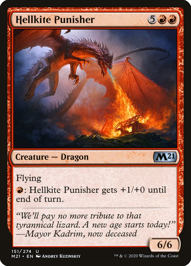 Hellkite Punisher: Core Set 2021