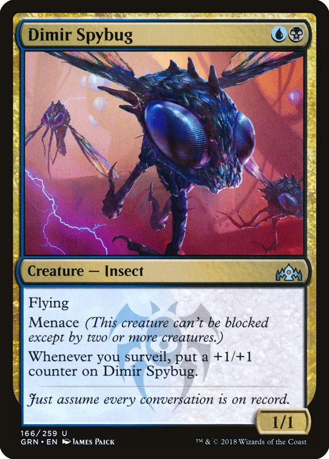 Dimir Spybug: Guilds of Ravnica