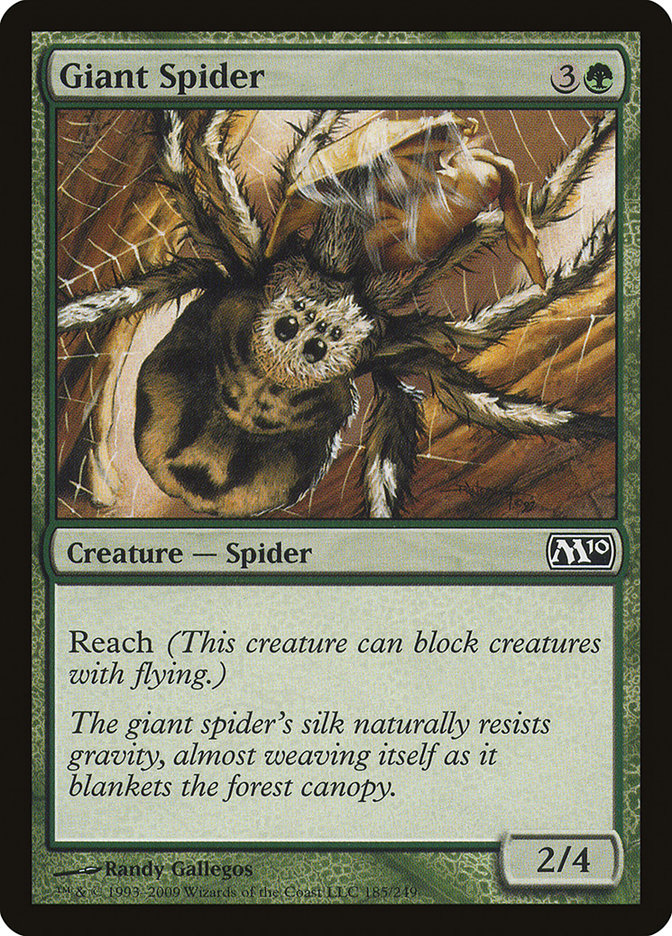 Giant Spider - (Foil): Magic 2010
