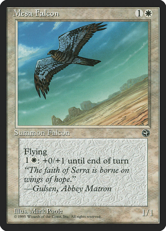 Mesa Falcon (Flying): Homelands