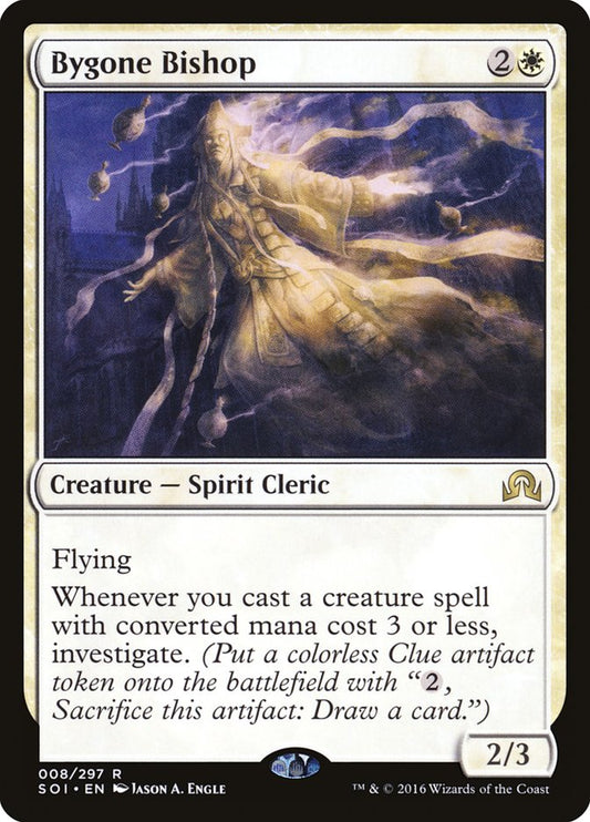 Bygone Bishop - (Foil): Shadows over Innistrad