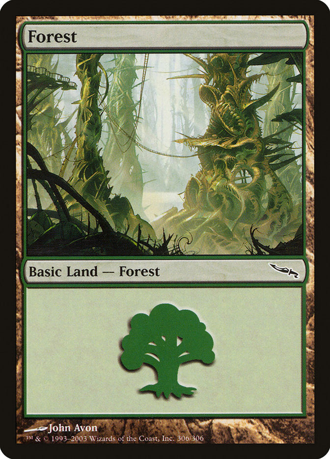 Forest (#306): Mirrodin