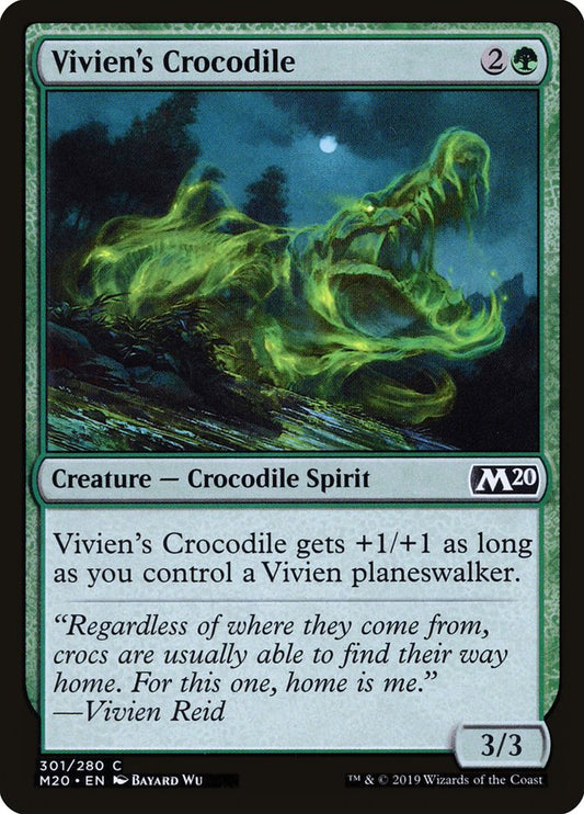 Vivien's Crocodile (Planeswalker Deck): Core Set 2020