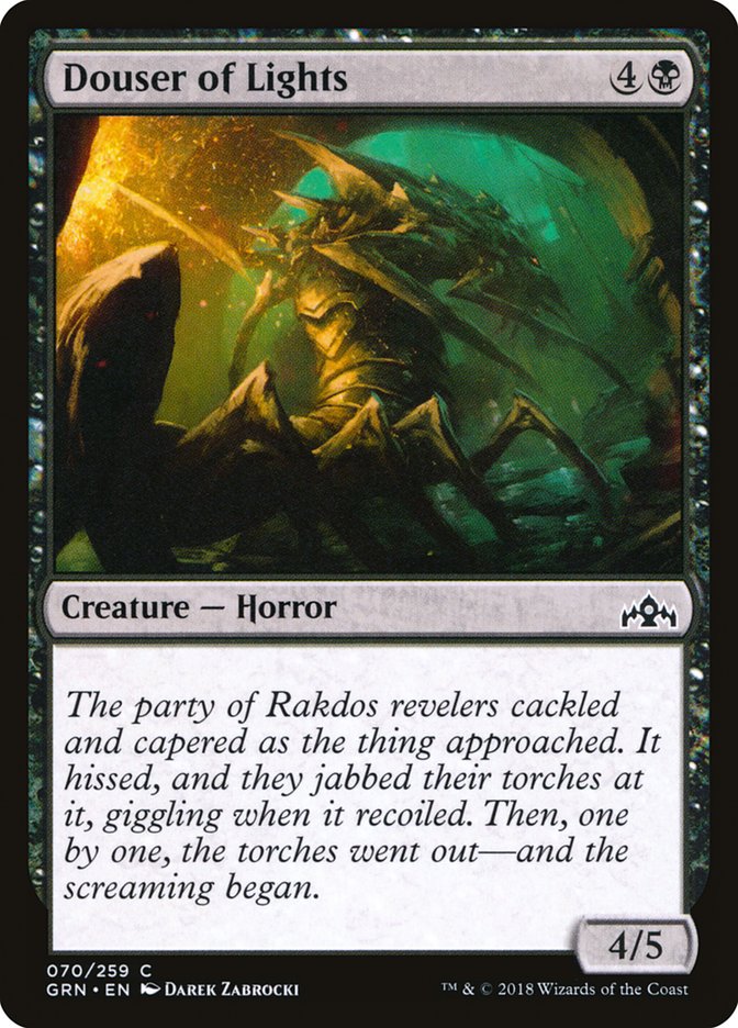 Douser of Lights: Guilds of Ravnica