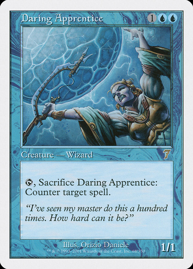 Daring Apprentice - (Foil): Seventh Edition