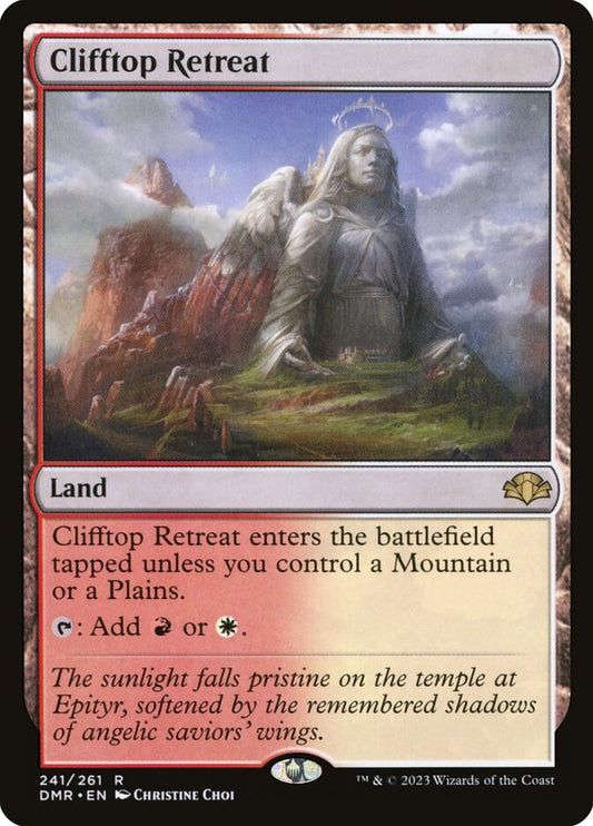 Clifftop Retreat - (Foil): Dominaria Remastered