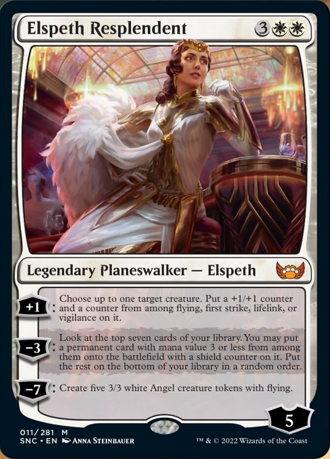 Elspeth Resplendent - (Foil): Streets of New Capenna