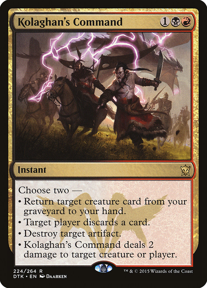 Kolaghan's Command: Dragons of Tarkir