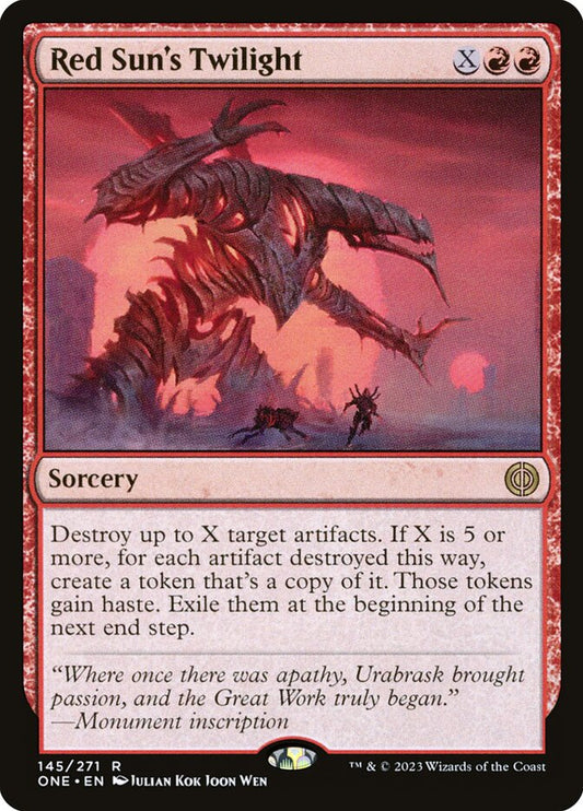 Red Sun's Twilight: Phyrexia: All Will Be One