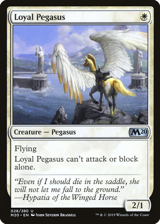 Loyal Pegasus - (Foil): Core Set 2020