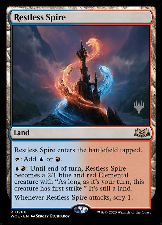Restless Spire (Promo Pack) (Wilds of Eldraine): Wilds of Eldraine Promos