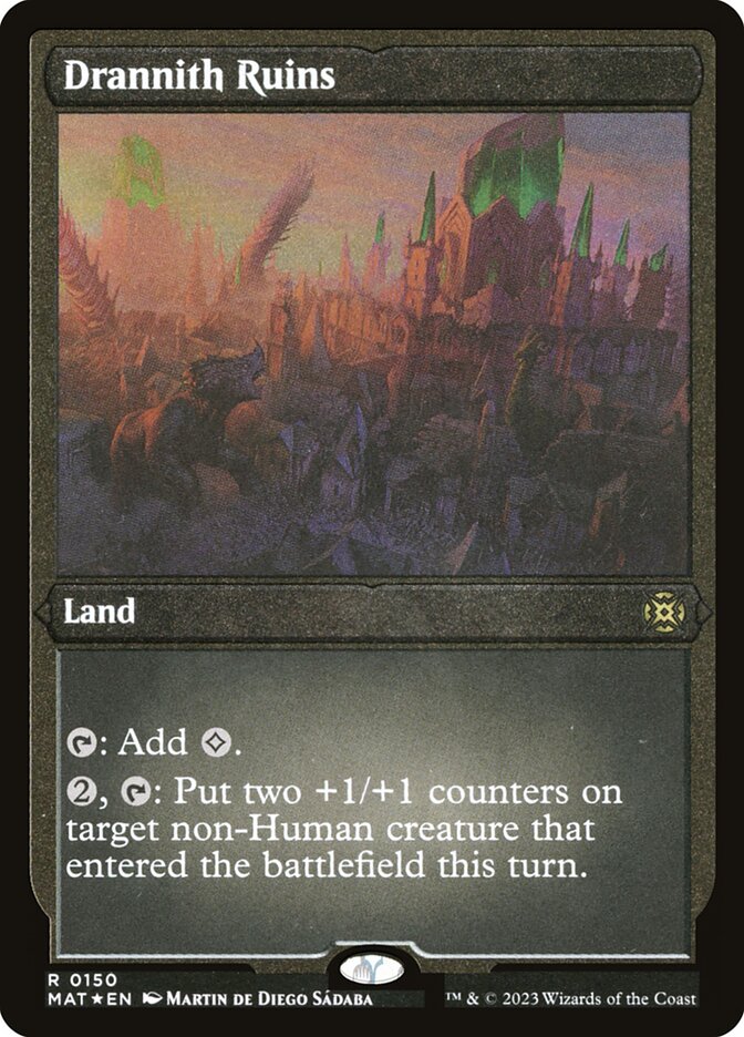 Drannith Ruins - (Foil): March of the Machine: The Aftermath