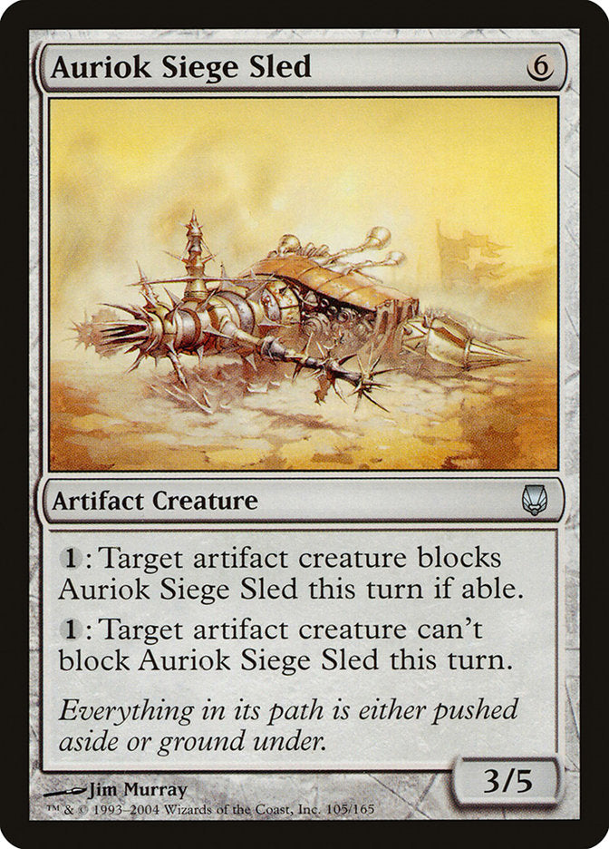 Auriok Siege Sled: Darksteel