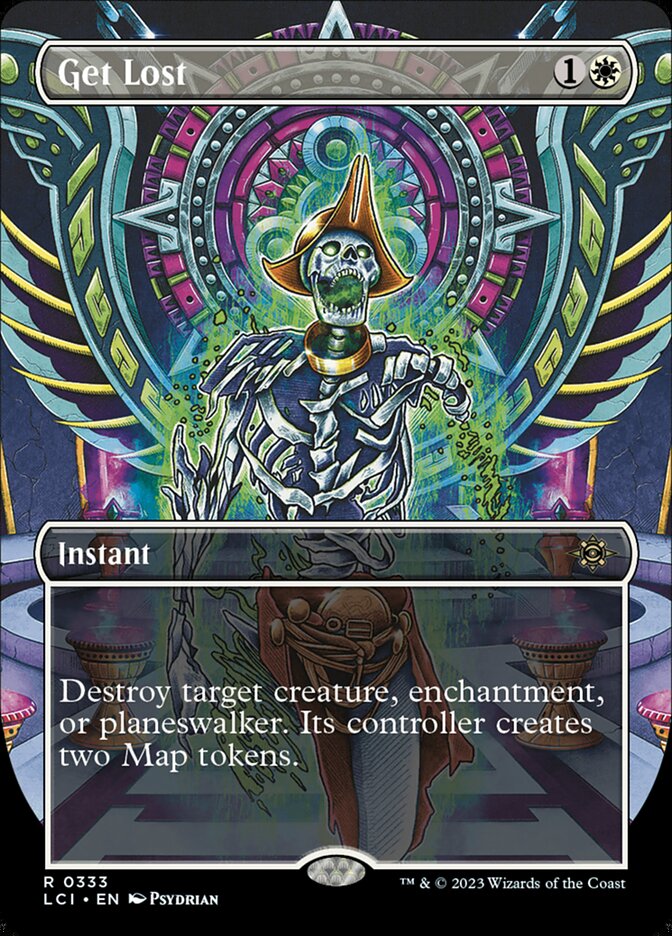 Get Lost (Borderless) - (Foil): Lost Caverns of Ixalan