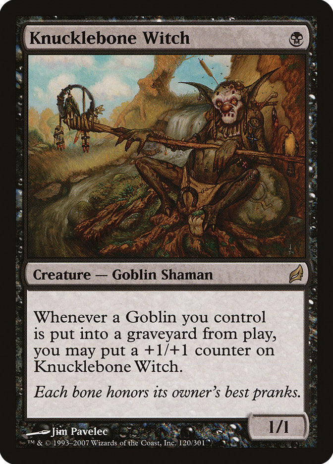 Knucklebone Witch - (Foil): Lorwyn