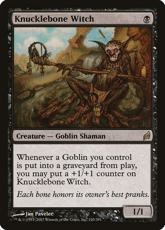 Knucklebone Witch - (Foil): Lorwyn