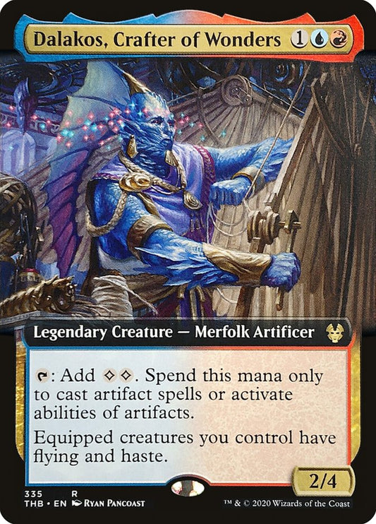 Dalakos, Crafter of Wonders (Extended Art): Theros Beyond Death