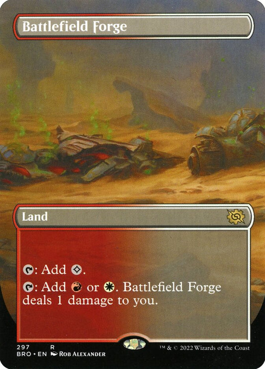 Battlefield Forge (Borderless) - (Foil): The Brothers' War
