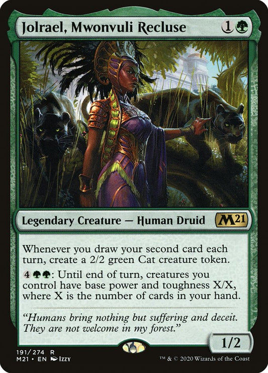 Jolrael, Mwonvuli Recluse - (Foil): Core Set 2021