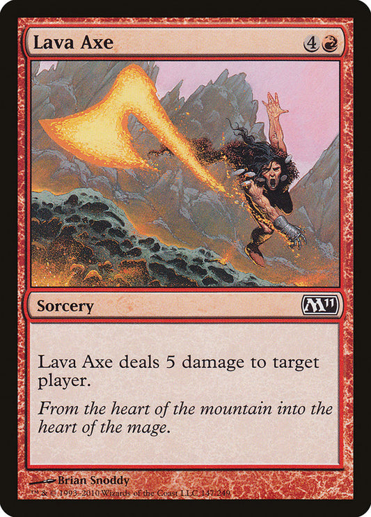 Lava Axe: Magic 2011