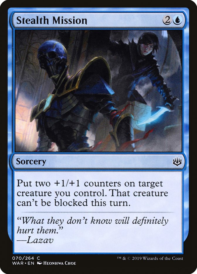 Stealth Mission - (Foil): War of the Spark