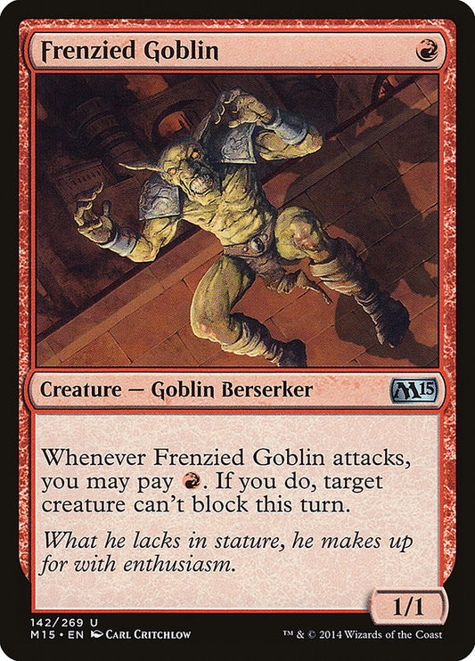 Frenzied Goblin: Magic 2015