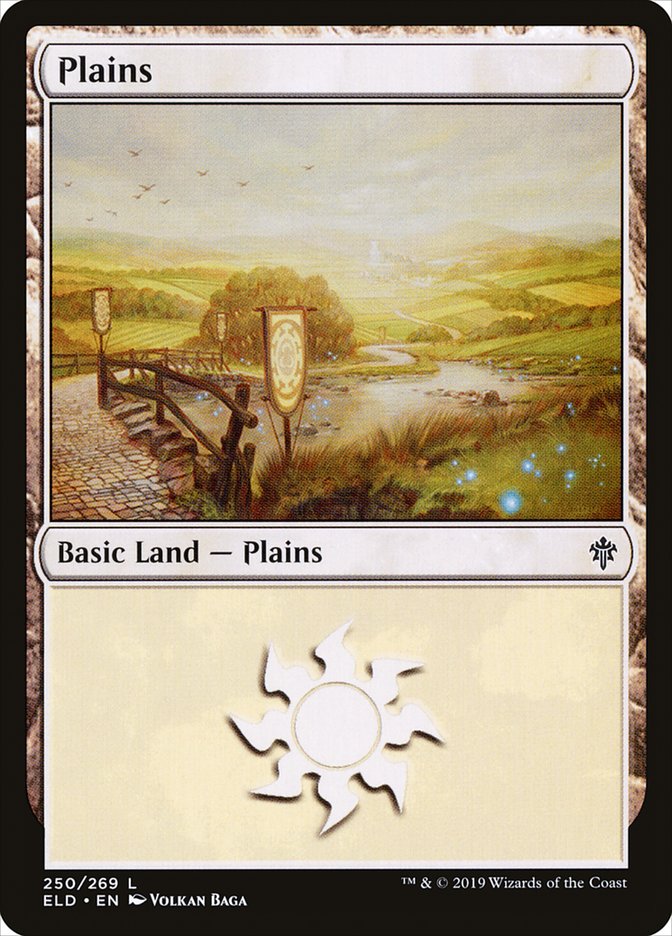 Plains (#250): Throne of Eldraine