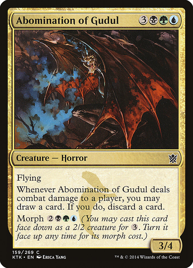 Abomination of Gudul - (Foil): Khans of Tarkir