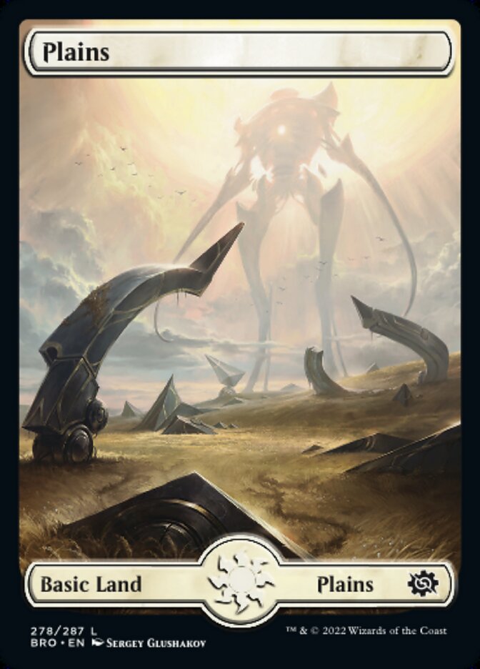 Plains (Full Art) (#278) - (Foil): The Brothers' War