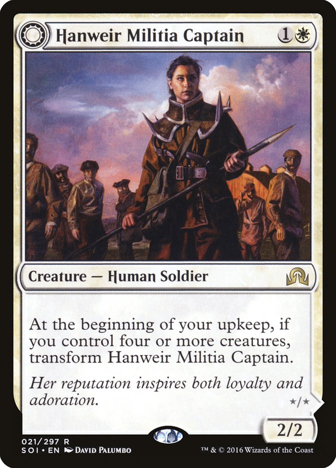 Hanweir Militia Captain // Westvale Cult Leader: Shadows over Innistrad