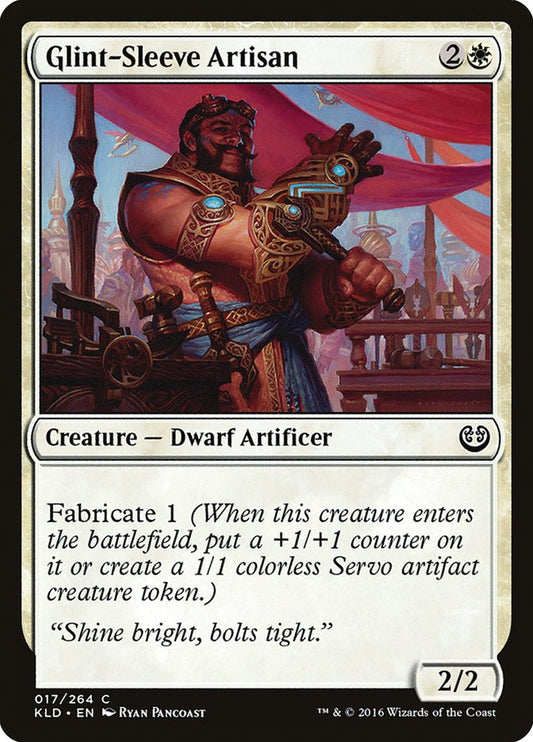 Glint-Sleeve Artisan - (Foil): Kaladesh