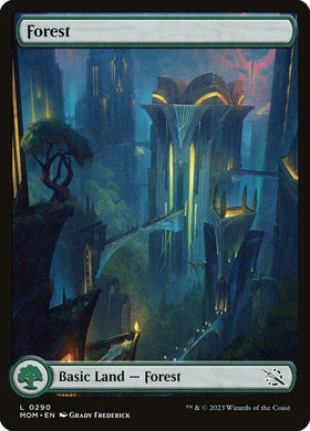 Forest (#290) (Full Art): March of the Machine