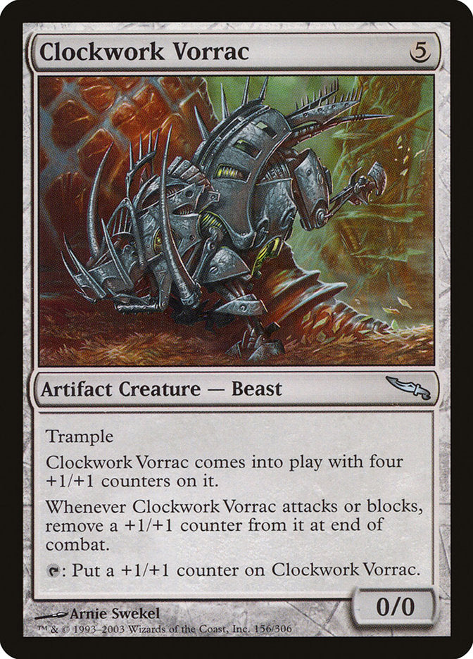 Clockwork Vorrac: Mirrodin