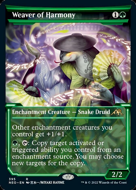 Weaver of Harmony (Showcase) - (Foil): Kamigawa: Neon Dynasty