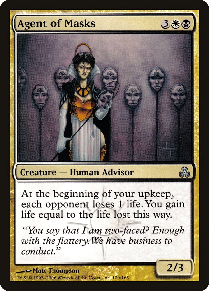 Agent of Masks - (Foil): Guildpact