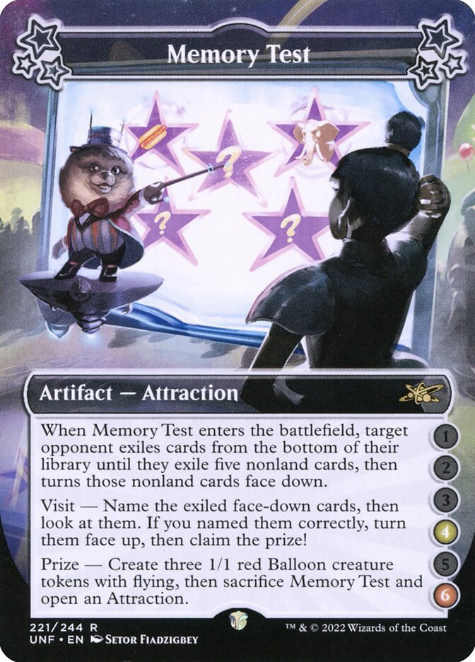 Memory Test (4/6) - (Foil): Unfinity
