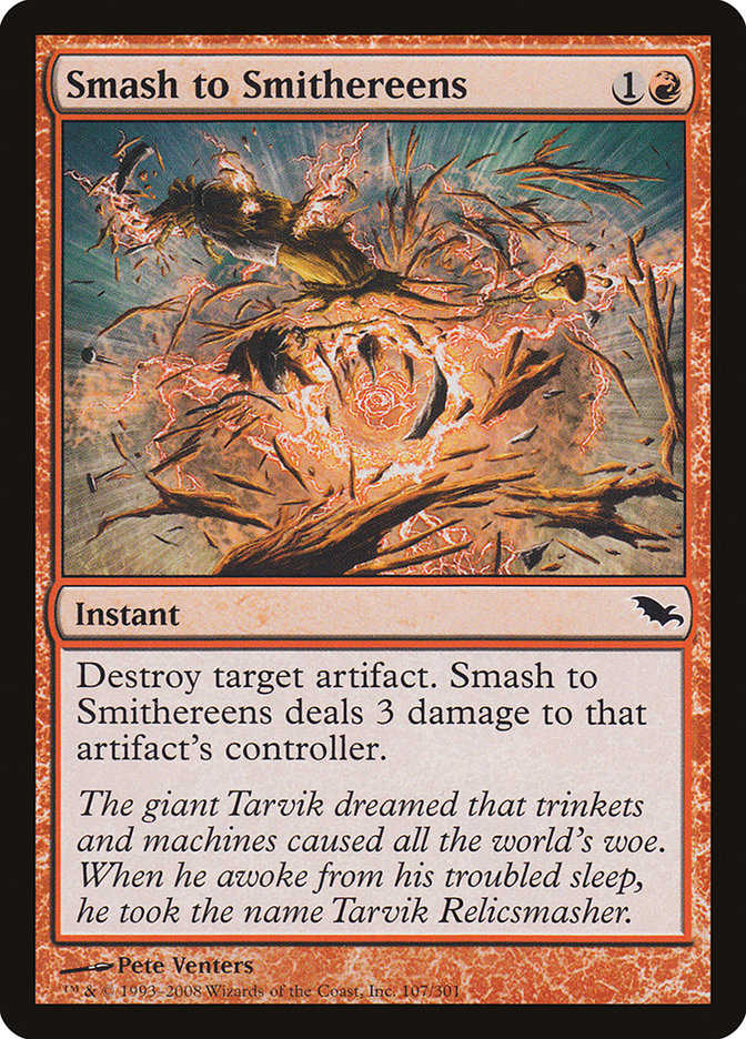 Smash to Smithereens - (Foil): Shadowmoor
