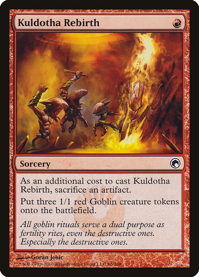 Kuldotha Rebirth: Scars of Mirrodin
