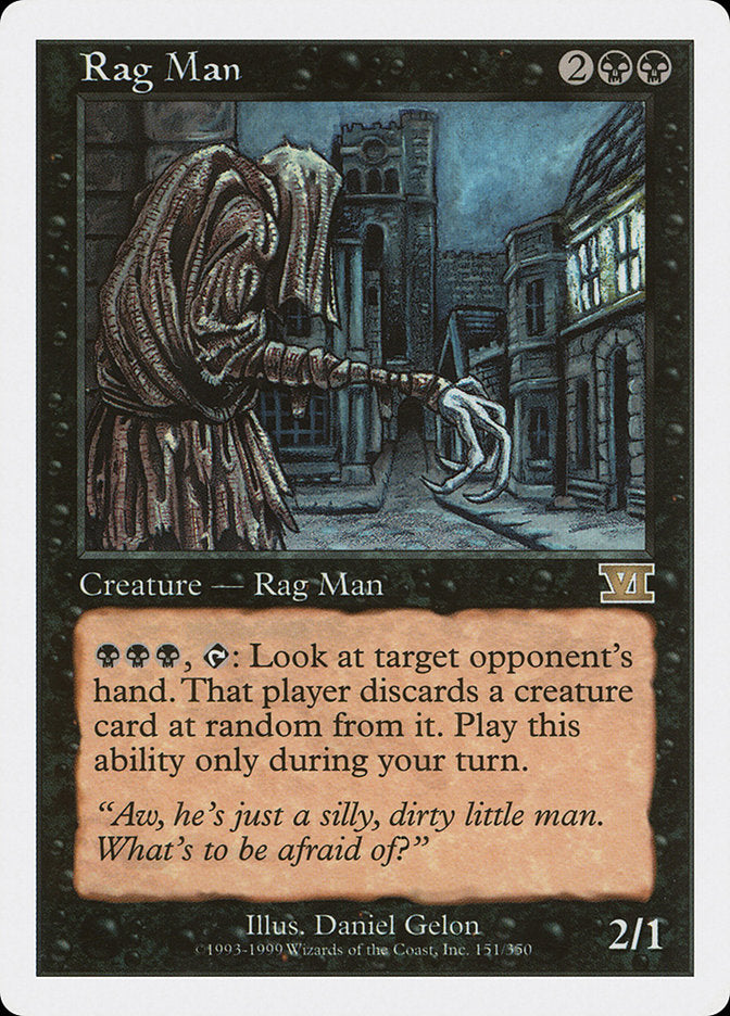 Rag Man: Classic Sixth Edition