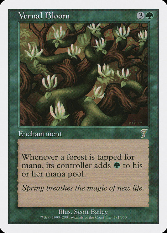 Vernal Bloom - (Foil): Seventh Edition