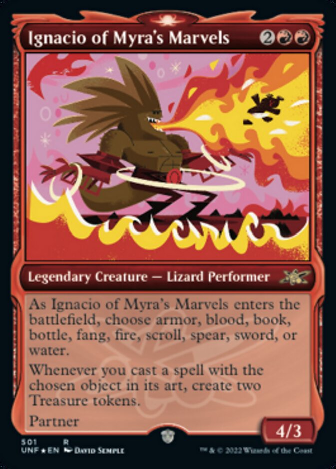 Ignacio of Myra's Marvels - (Foil): Unfinity