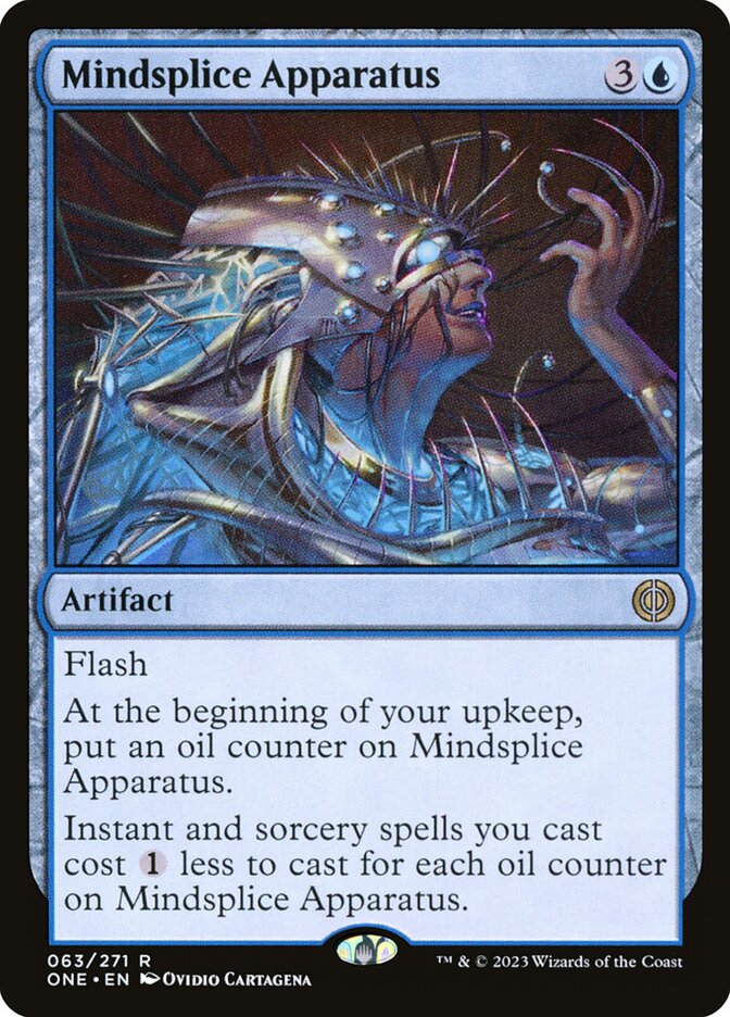 Mindsplice Apparatus - (Foil): Phyrexia: All Will Be One
