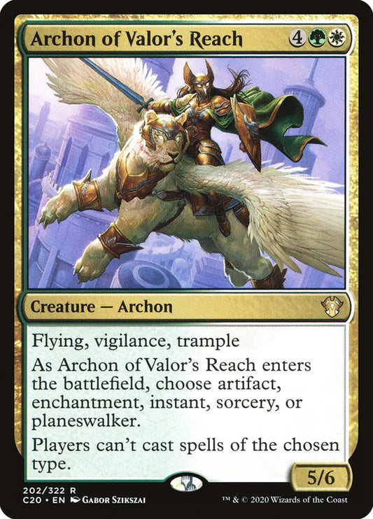 Archon of Valor's Reach: Commander 2020