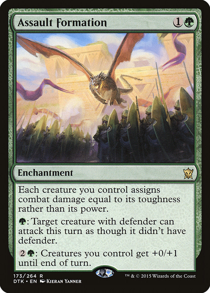 Assault Formation - (Foil): Dragons of Tarkir