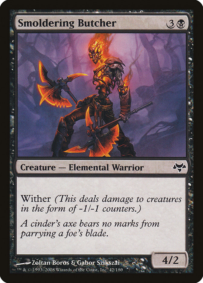 Smoldering Butcher - (Foil): Eventide