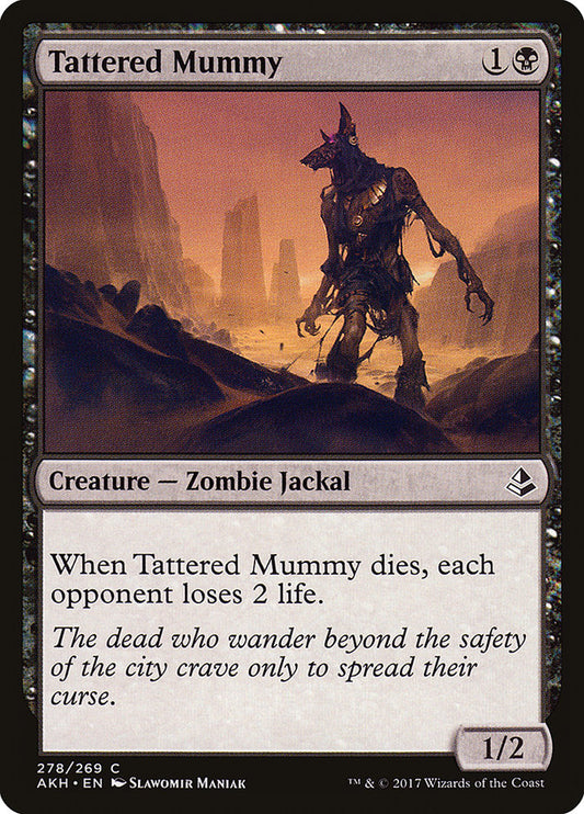 Tattered Mummy (Planeswalker Deck): Amonkhet