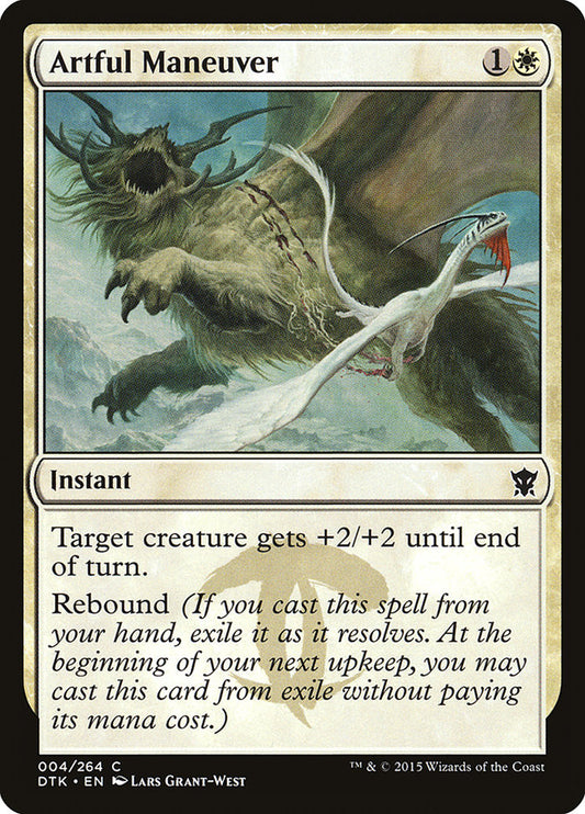 Artful Maneuver - (Foil): Dragons of Tarkir