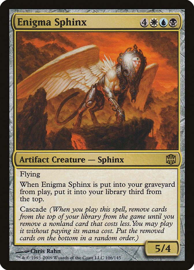 Enigma Sphinx - (Foil): Alara Reborn